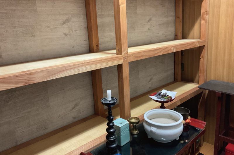 建物内納骨棚